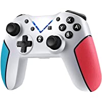 Jamswall Mando para Nintendo Switch- Controlador Inalámbrico Bluetooth Apoya Vibración- Turbo y Giroscopio- Gamepad para…